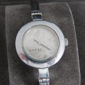 Authentic Gucci Silver Bracelet Watch